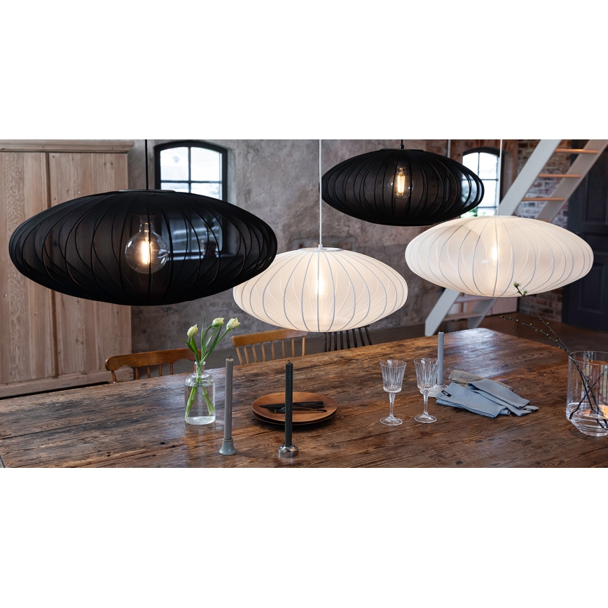 Markslöjd 108793 - Lustr na lanku FORENCE 1xE27/40W/230V pr. 60 cm černá
