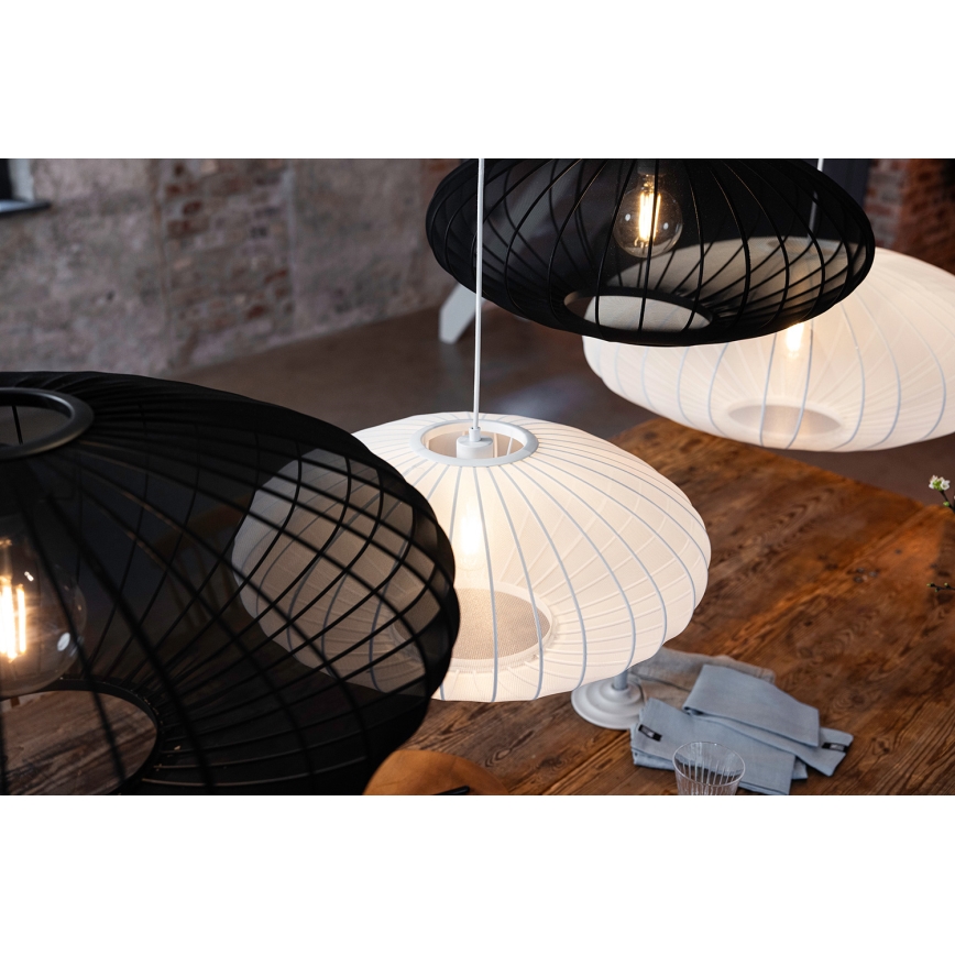 Markslöjd 108793 - Lustr na lanku FORENCE 1xE27/40W/230V pr. 60 cm černá