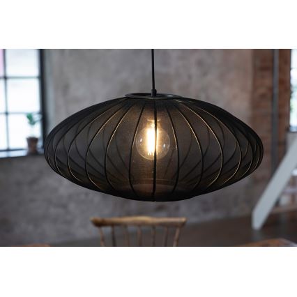 Markslöjd 108793 - Lustr na lanku FORENCE 1xE27/40W/230V pr. 60 cm černá