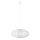 Markslöjd 108794 - Lustr na lanku FORENCE 1xE27/40W/230V pr. 60 cm bílá