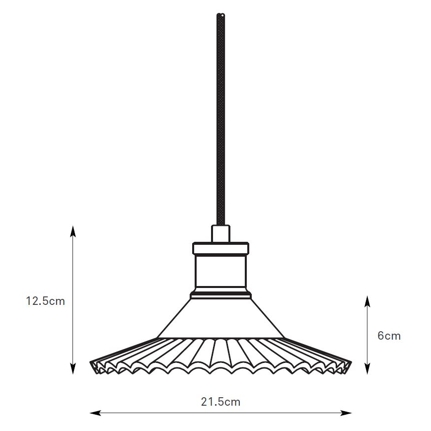 Markslöjd 108854 - Lustr na lanku NOVIA 1xE27/40W/230V černá/kouřová