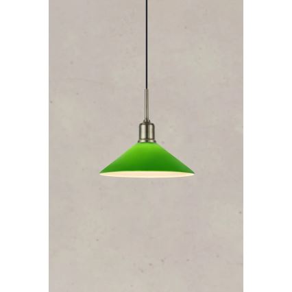 Markslöjd 108868 - Lustr na lanku VELA 1xE27/40W/230V mosaz/zelená