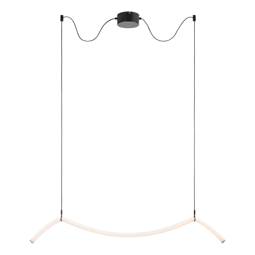 Markslöjd 108873 - LED Stmívatelný lustr na lanku MELT LED/13W/230V 112 cm černá