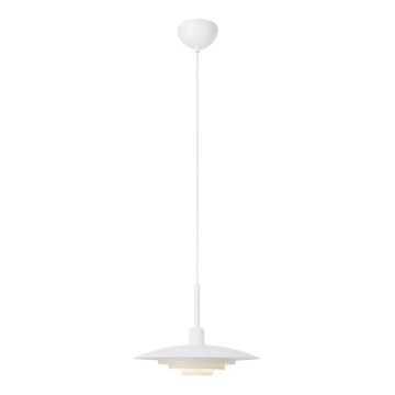 Markslöjd 108874 - Lustr na lanku PINY 1xE27/60W/230V pr. 35 cm bílá