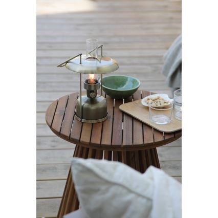 Markslöjd 108894 - LED Stmívatelná venkovní nabíjecí stolní lampa FANOS LED/2,5W/3,7V 4000 mAh IP44 mosaz