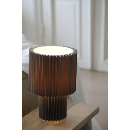 Markslöjd 108896 - Stolní lampa CATIS 1xE27/60W/230V 32 cm šedá