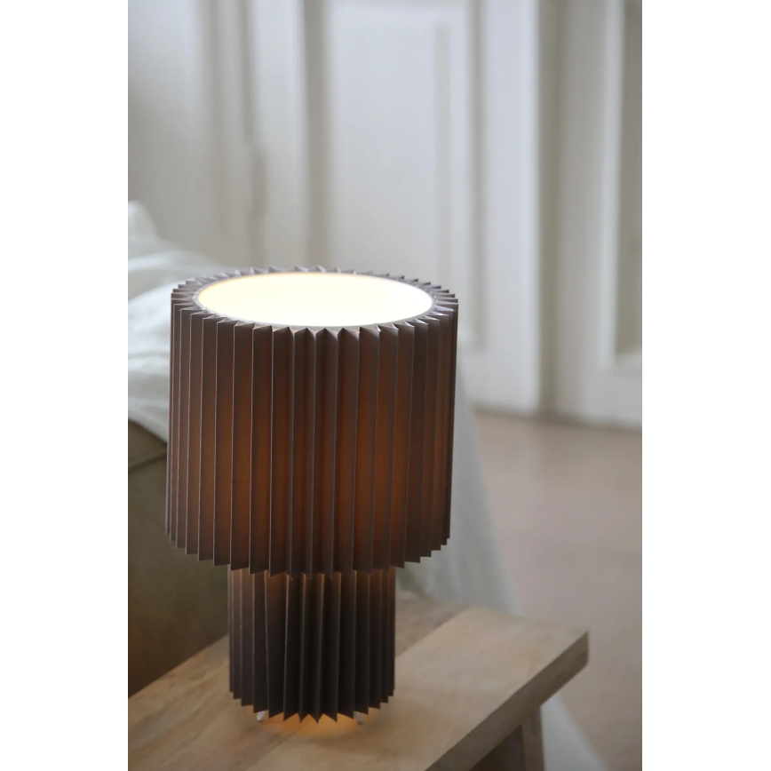 Markslöjd 108896 - Stolní lampa CATIS 1xE27/60W/230V 32 cm šedá