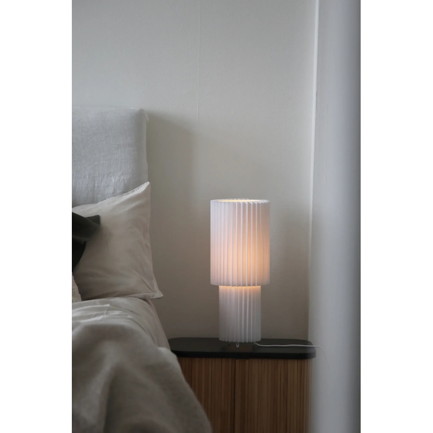Markslöjd 108897 - Stolní lampa CATIS 1xE27/60W/230V 45 cm bílá