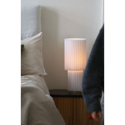Markslöjd 108897 - Stolní lampa CATIS 1xE27/60W/230V 45 cm bílá