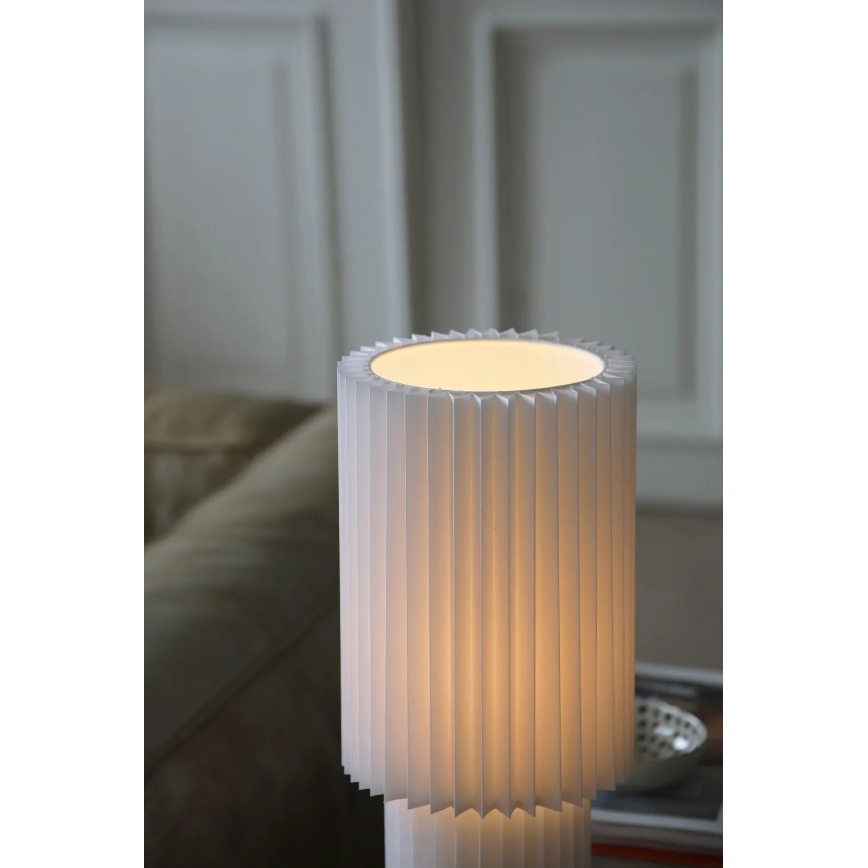 Markslöjd 108897 - Stolní lampa CATIS 1xE27/60W/230V 45 cm bílá