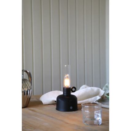 Markslöjd 108919 - LED Stmívatelná venkovní nabíjecí stolní lampa ASTRID LED/2W/1200 mAh IP44 černá