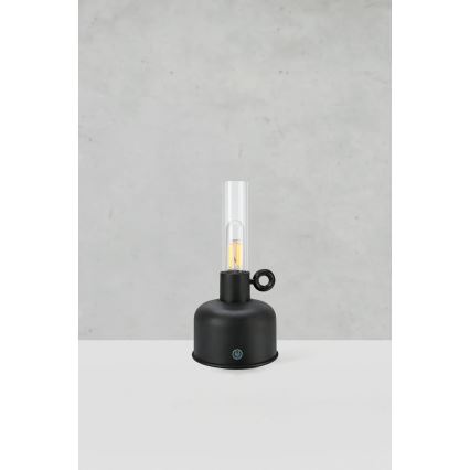 Markslöjd 108919 - LED Stmívatelná venkovní nabíjecí stolní lampa ASTRID LED/2W/1200 mAh IP44 černá