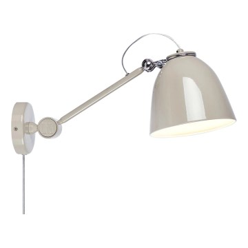 Markslöjd 108964 - Nástěnná lampa TILT 1xE27/60W/230V šedá
