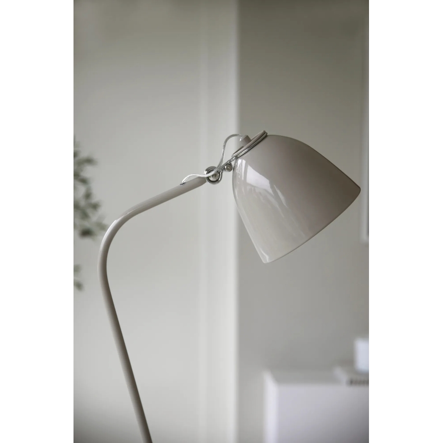 Markslöjd 108966 - Stojací lampa TILT 1xE27/60W/230V šedá