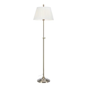 Markslöjd 108972 - Stojací lampa OXFORD 1xE14/40W/230V bílá/mosaz