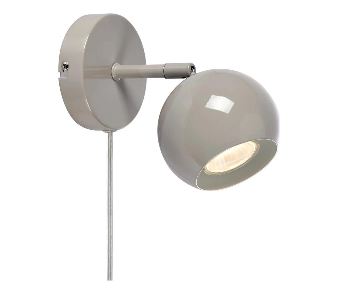Markslöjd 108983 - Nástěnné bodové svítidlo POP 1xGU10/7W/230V šedá 108983