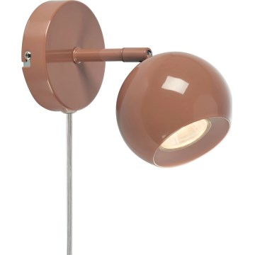 Markslöjd 108984 - Nástěnné bodové svítidlo POP 1xGU10/7W/230V hnědá