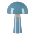 Markslöjd 108994 - Stolní lampa MANTAR 1xE14/40W/230V modrá