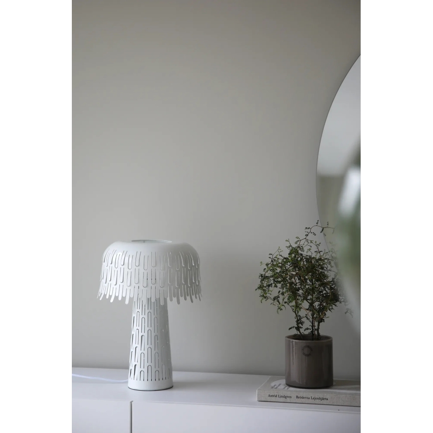 Markslöjd 109006 - Stolní lampa VERBERA 1xE14/40W/230V bílá