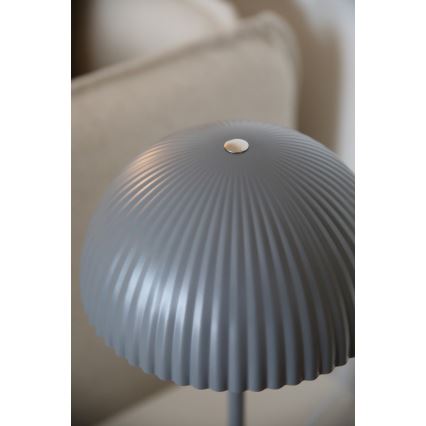 Markslöjd 109139 - Stolní lampa ZIN 2xG9/20W/230V šedá