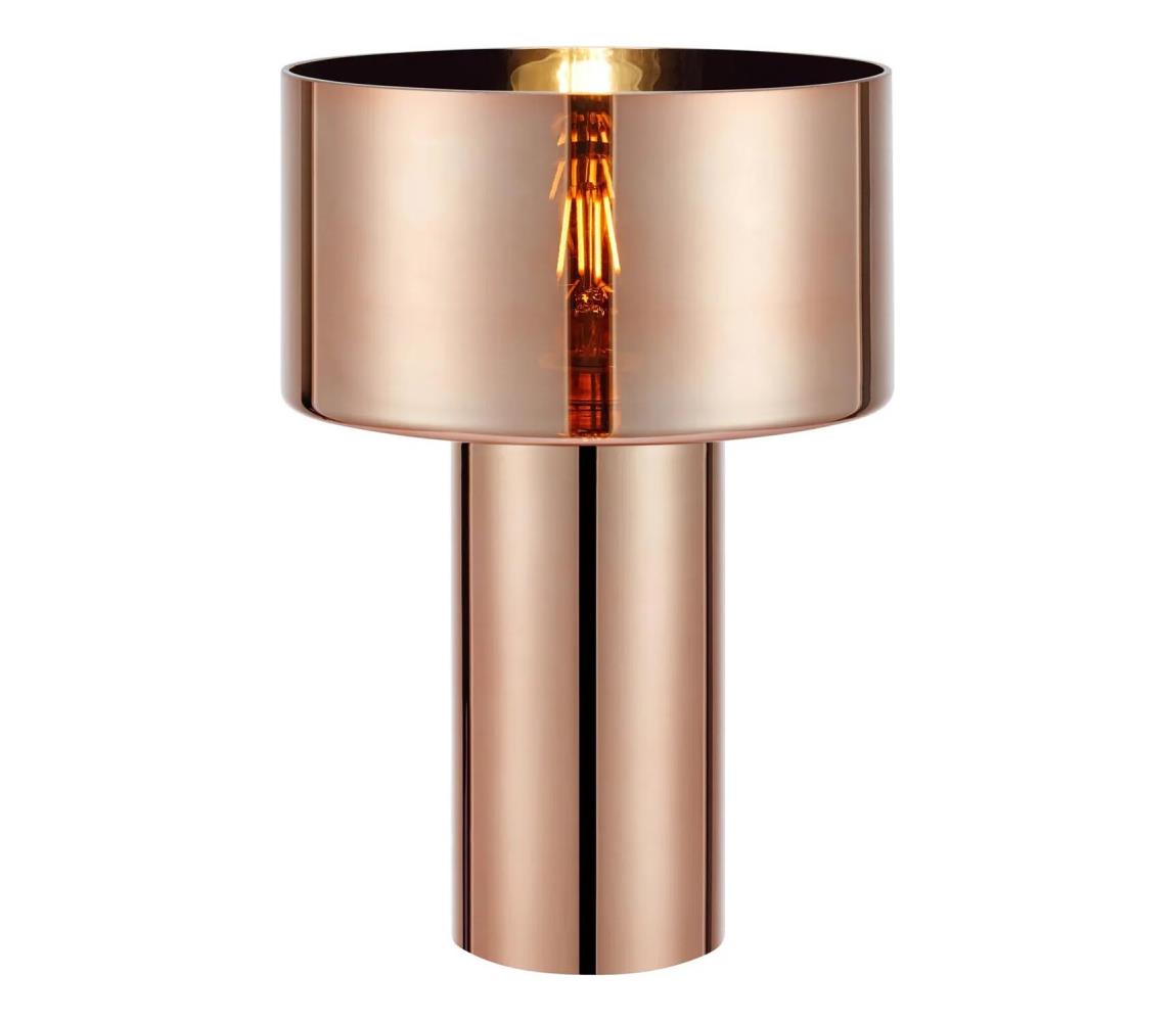 Markslöjd 109146 - Stolní lampa CORIN 1xE27/60W/230V rose gold 109146 Měděná