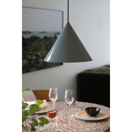 Markslöjd 109162 - Lustr na lanku TIP 1xE27/60W/230V pr. 37,5 cm šedá