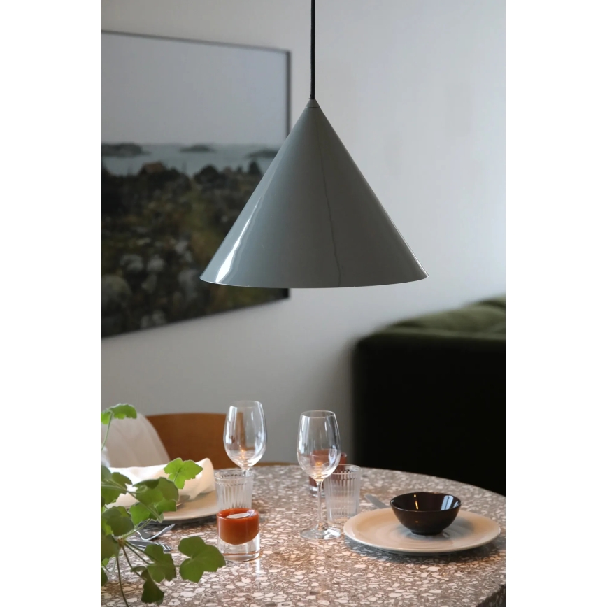 Markslöjd 109162 - Lustr na lanku TIP 1xE27/60W/230V pr. 37,5 cm šedá