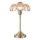 Markslöjd 109180 - Stolní lampa KURAGE 1xE27/60W/230V mosaz/kouřová béžová