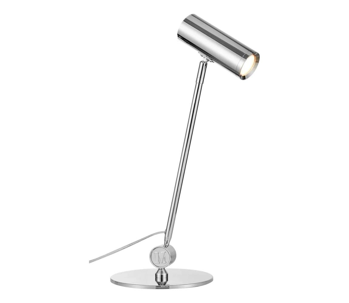 Markslöjd 109184 - LED Stmívatelná stolní lampa ARLO LED/4,9W/230V lesklý chrom 109184