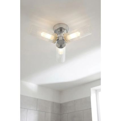 Markslöjd 109237 - Koupelnový přisazený lustr RIMINI 3xG9/20W/230V IP44 lesklý chrom
