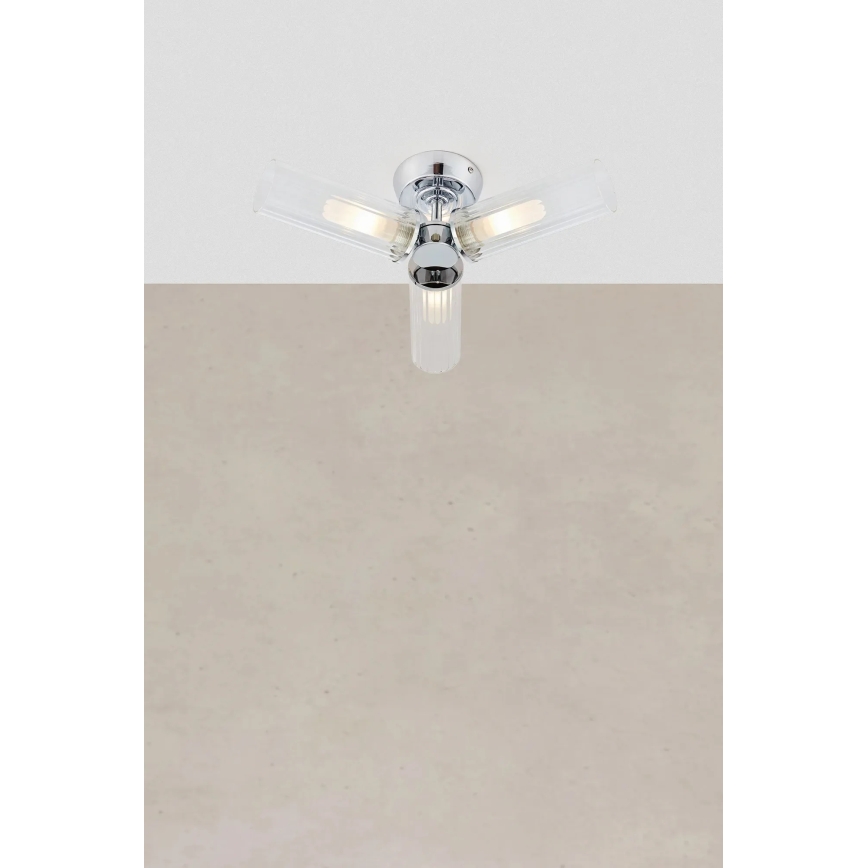 Markslöjd 109237 - Koupelnový přisazený lustr RIMINI 3xG9/20W/230V IP44 lesklý chrom