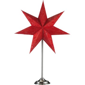 Markslöjd 700123 - Vánoční dekorace ARATORP 1xE14/25W/230V červená