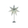 Markslöjd 700561 - Vánoční dekorace VALLBY 1xE14/25W/230V stolní hvězda 66 cm