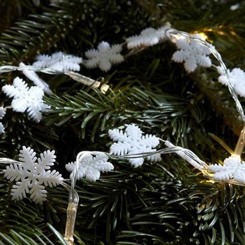 Markslöjd 702942 - LED řetěz SNÖSTJÄRNA 20xLED 2,2m teplá bílá