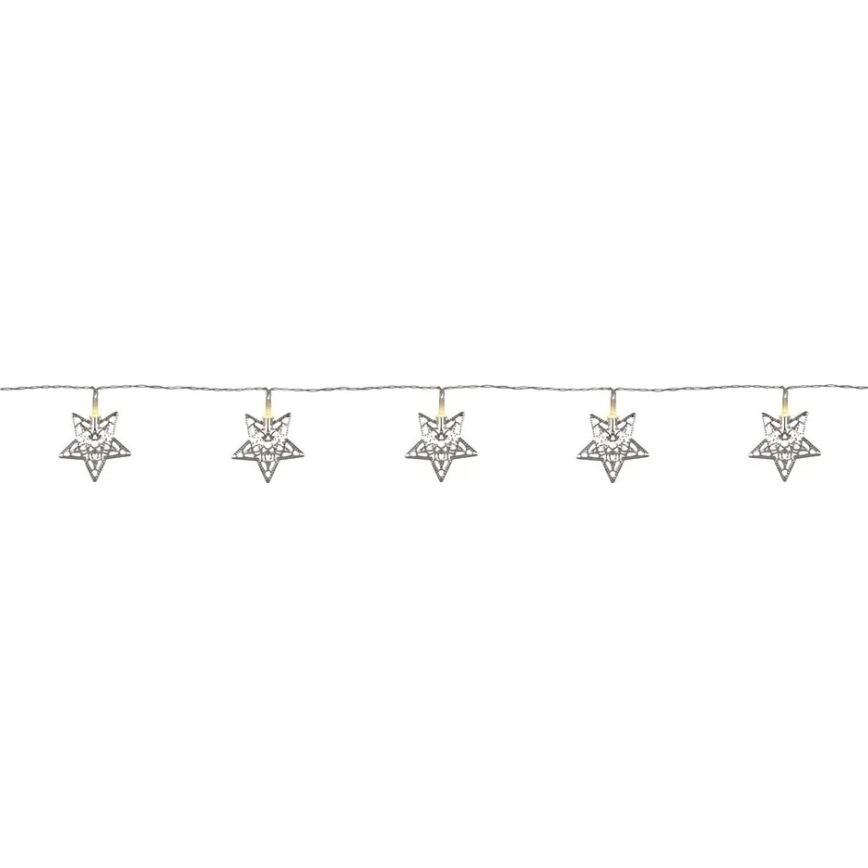 Markslöjd 703173 - LED Vánoční řetěz LILLAN LED/3xAA 2,1m teplá bílá