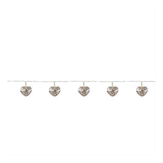 Markslöjd 703174 - LED Vánoční řetěz MILLA 10xLED/3xAA 2,1m teplá bílá