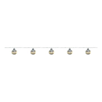Markslöjd 703244 - LED  řetěz SOLO 10xLED 1,7m teplá bílá