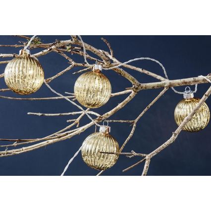 Markslöjd 703781 - LED  řetěz BIGSOLO 10xLED/3xAA 1,65m teplá bílá