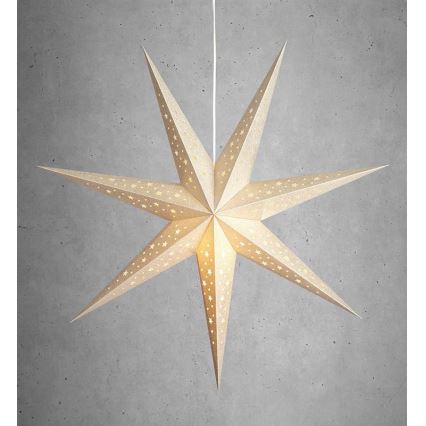 Markslöjd 704420 - Vánoční dekorace SOLVALLA 1xE14/25W/230V zlatá 75 cm