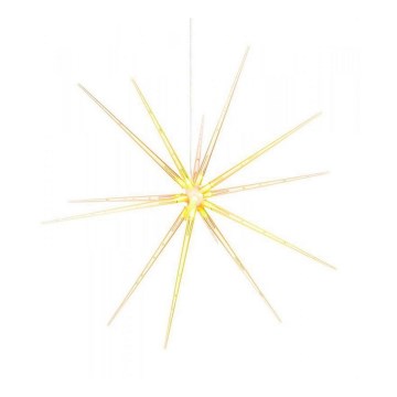 Markslöjd 704429 - LED Vánoční dekorace BRIGHT LED/4xAA žlutá