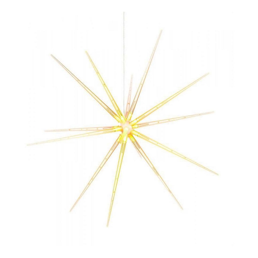 Markslöjd 704429 - LED Vánoční dekorace BRIGHT LED/4xAA žlutá