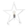 Markslöjd 704550 - Vánoční stolní lampa MARTA 1xE27/40W/230V bílá