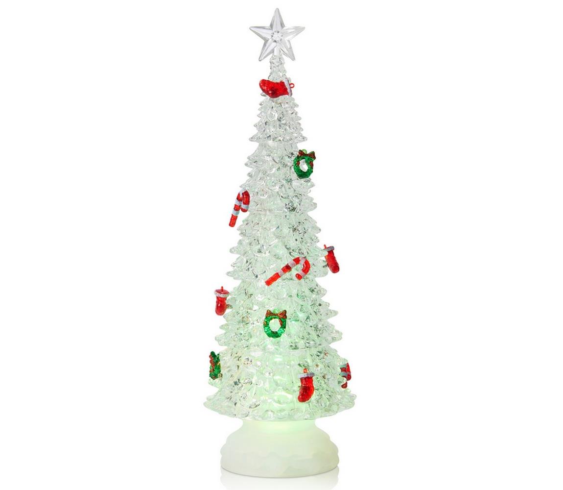 Markslöjd Markslöjd 705014 - LED Vánoční dekorace HAGABERG 20xLED/0,5W/3xAAA stříbrná ML0876