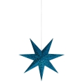 Markslöjd 705482 - Vánoční dekorace VELOURS 1xE14/25W/230V modrá