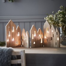 Markslöjd 705742 - LED Vánoční dekorace VIEW LED/0,9W/3V dřevo