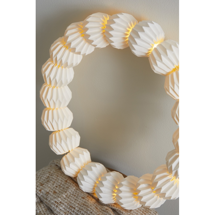 Markslöjd 705814 - LED Vánoční dekorace TUBBY LED/0,6W/3xAA bílá