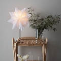 Markslöjd 705838 - Vánoční dekorace NEELA 1xE14/25W/230V 43 cm bílá/černá