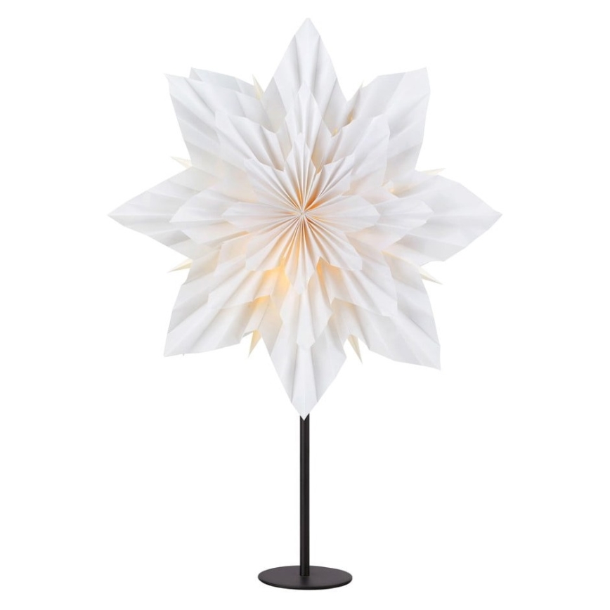 Markslöjd 705838 - Vánoční dekorace NEELA 1xE14/25W/230V 43 cm bílá/černá