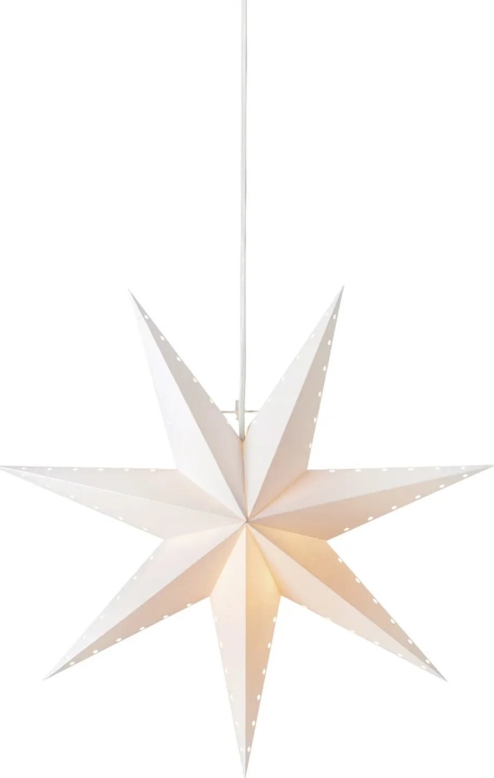 Markslöjd 705926 - Vánoční dekorace LIVELY 1xE14/6W/230V pr. 45 cm bílá