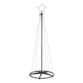 Markslöjd 706329 - LED Venkovní vánoční dekorace ABETO 200xLED/2,7W/230V 2m IP44 černá